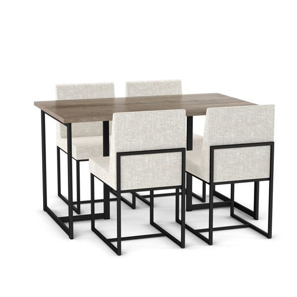 Hokku Designs Bethany Table and Derry Chairs 5Pieces Dining Set Wayfair